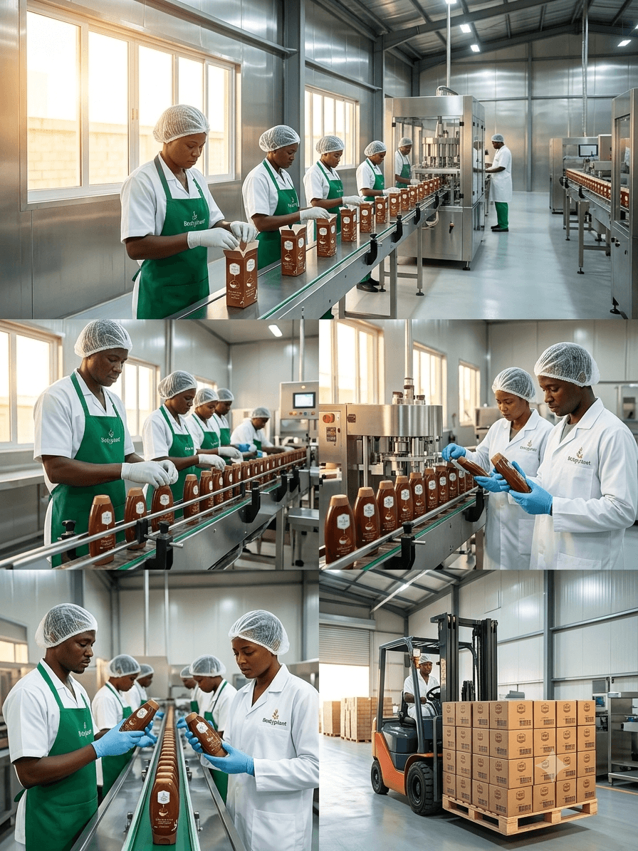 Bodyplant products crafted in Nigeria